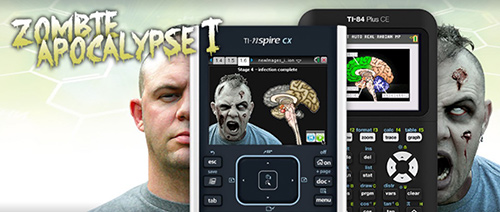 See humans turn to zombies on your graphing calculator.